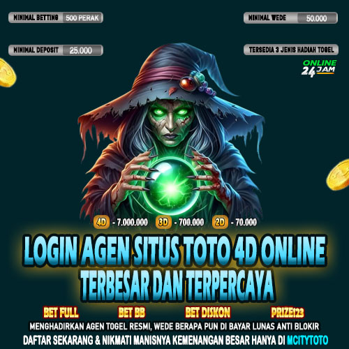 MCITYTOTO: Login Agen Situs Toto Slot 4D Online Terpercaya dengan Modal Receh!