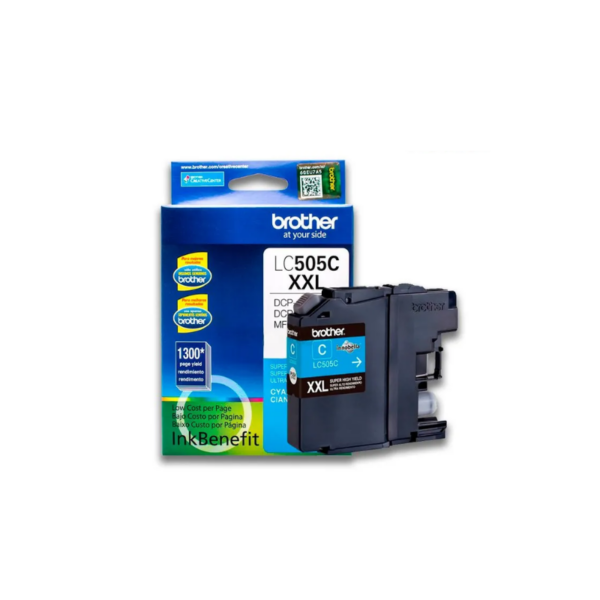 TINTA BROTHER LC-505C CIAN DCPJ100 / 105 / 200