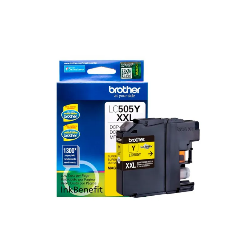 TINTA BROTHER LC-505Y YELLOW DCPJ100 / 105 / 200