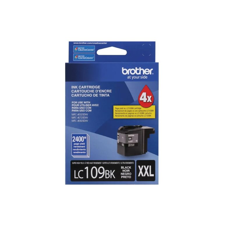 TINTA BROTHER LC-109BK BLACK HY MFC-J6720DW 2400PG