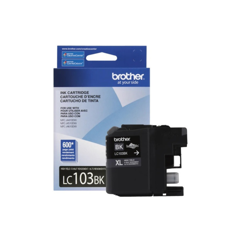 TINTA BROTHER LC-103BK BLACK MFC-J4510DW 600 PAG