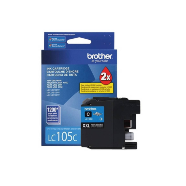 TINTA BROTHER LC-105C CIAN MFC-J4510DW 1200 PAG