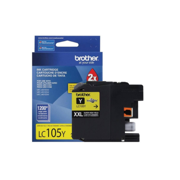 TINTA BROTHER LC-105Y YELLOW MFC-J4510DW 1200 PAG