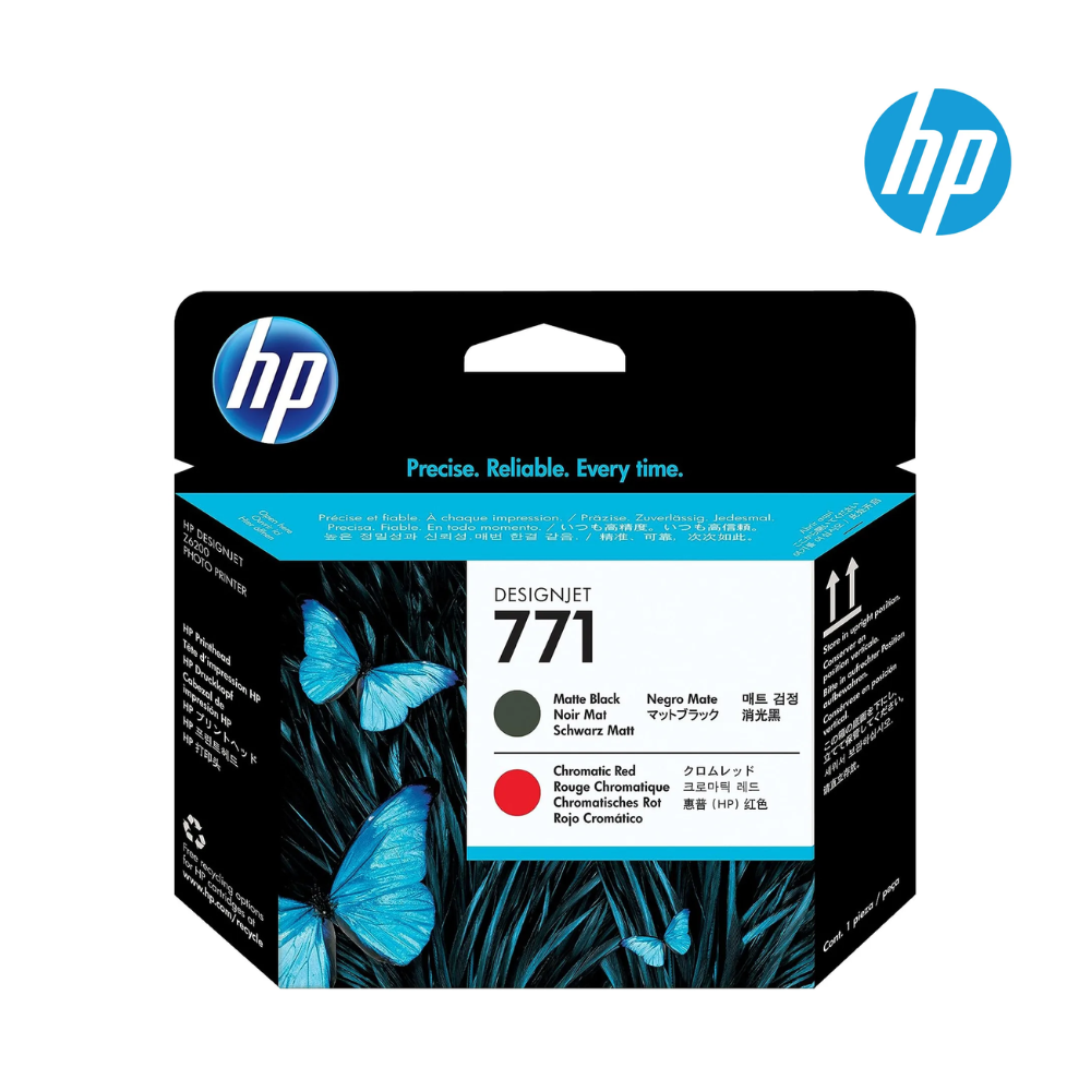 Cabezal HP 771 Matte Black & Chroma CE017A