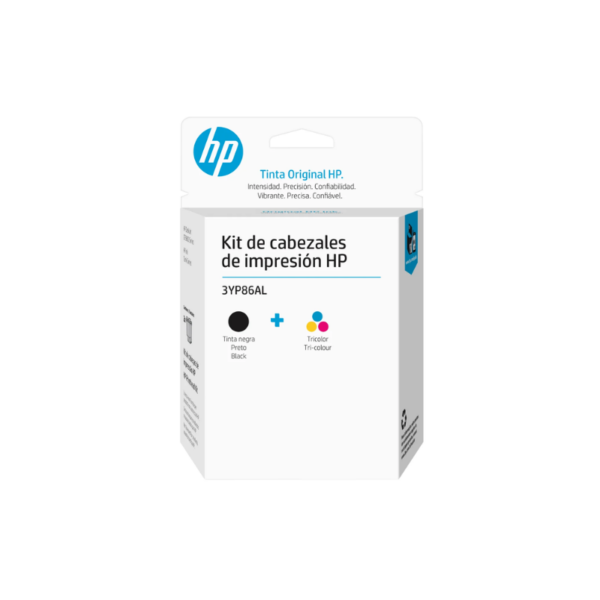 CABEZAL HP 3YP86AL BLACK / TRICOLOR