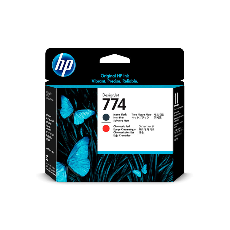 CABEZAL HP P2V97A (774) MTTE BLACK / CHROM RED Z6810