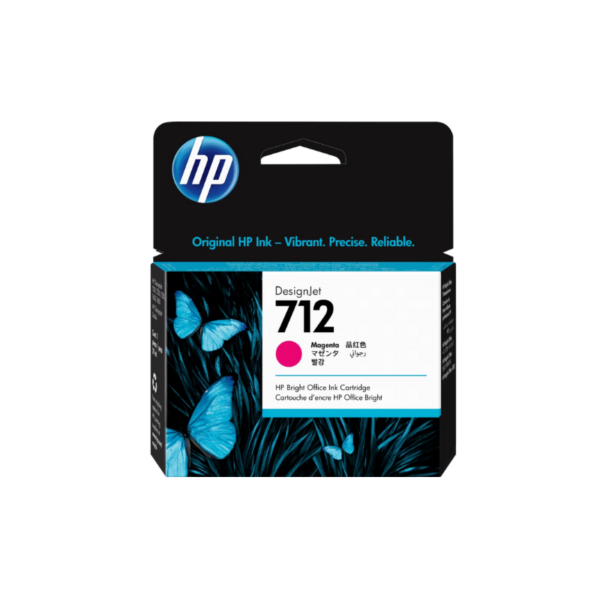 Tinta HP 3ED68A (712) Magenta 29ML