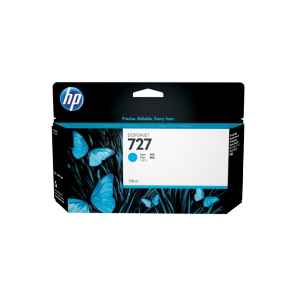 Tinta HP B3P19A (727A) Cyan 130ML