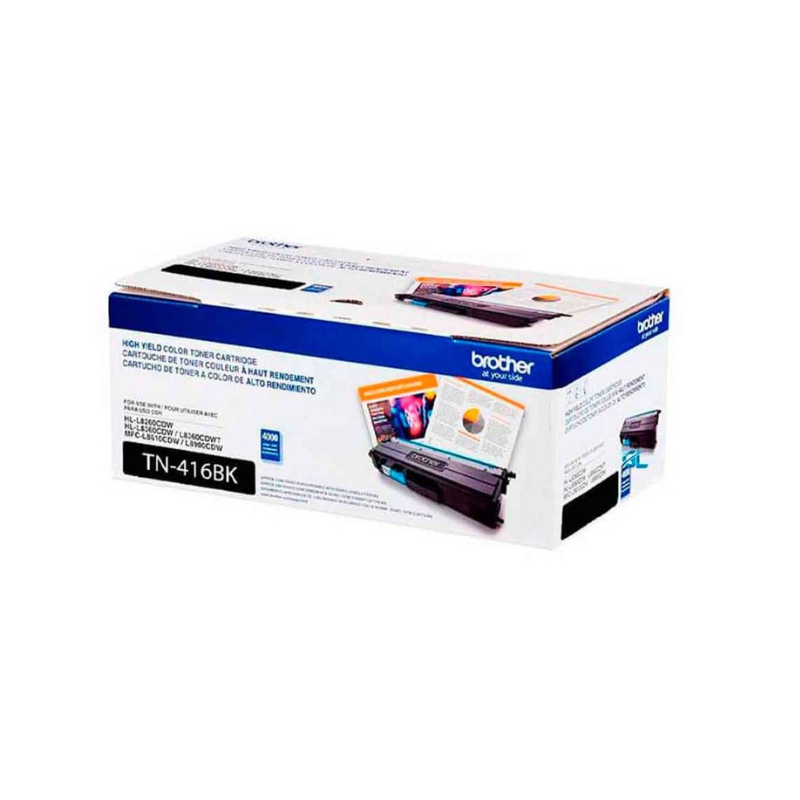 TONER BROTHER TN416BK BLACK (MFCL8900CDW) 6,500 PAG.