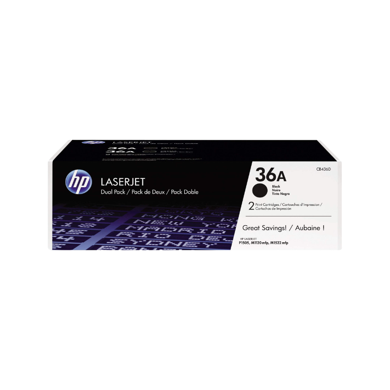 Toner HP CB436AD (36AD) Negro