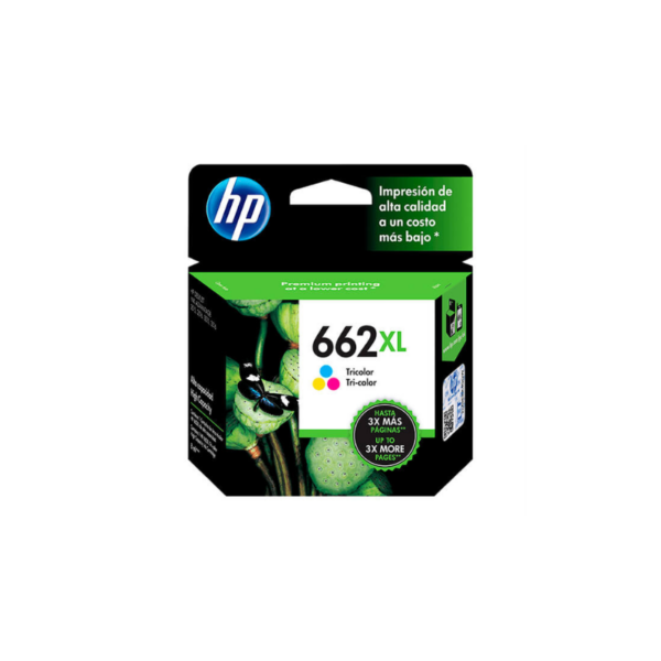 Tinta HP CZ106AL (662XL) Tricolor