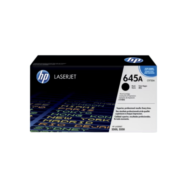 Toner HP C9730A (645A) Negro