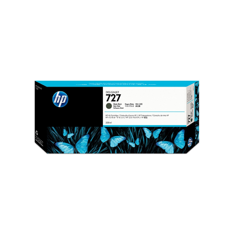 Tinta HP C1Q12A (727A) Matte Black 300ml