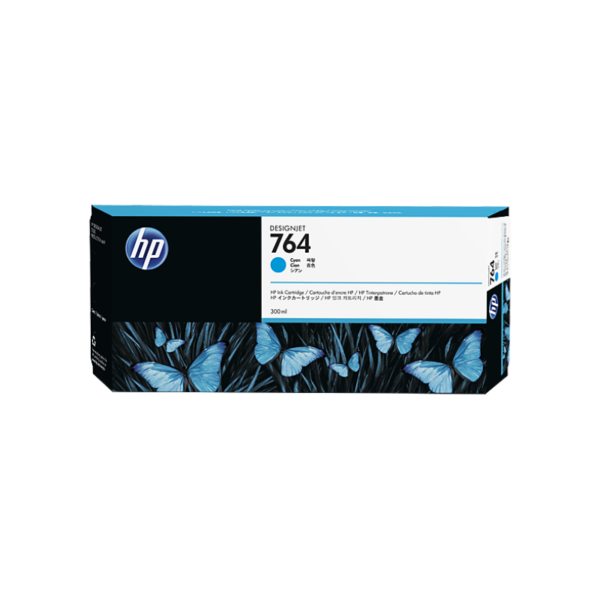 Tinta HP C1Q13A (764A) Cyan 300ml