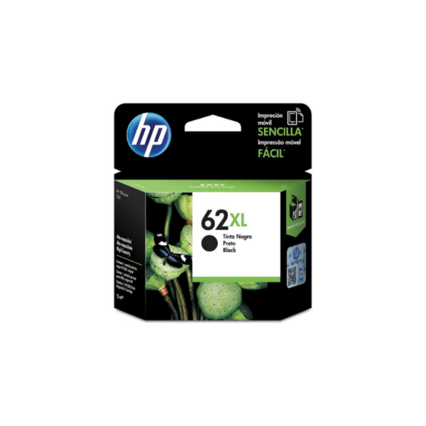 Tinta HP C2P05AL (62XL) Negro