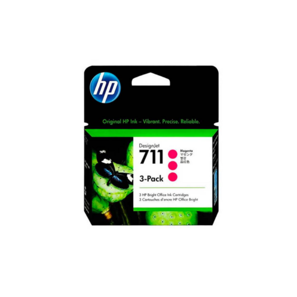 TINTA HP CZ135A (711) MAGENTA 3 PACK 29 ML