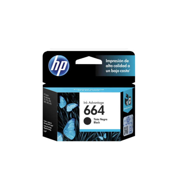 TINTA HP F6V29AL (664) NEGRO 120 PGS