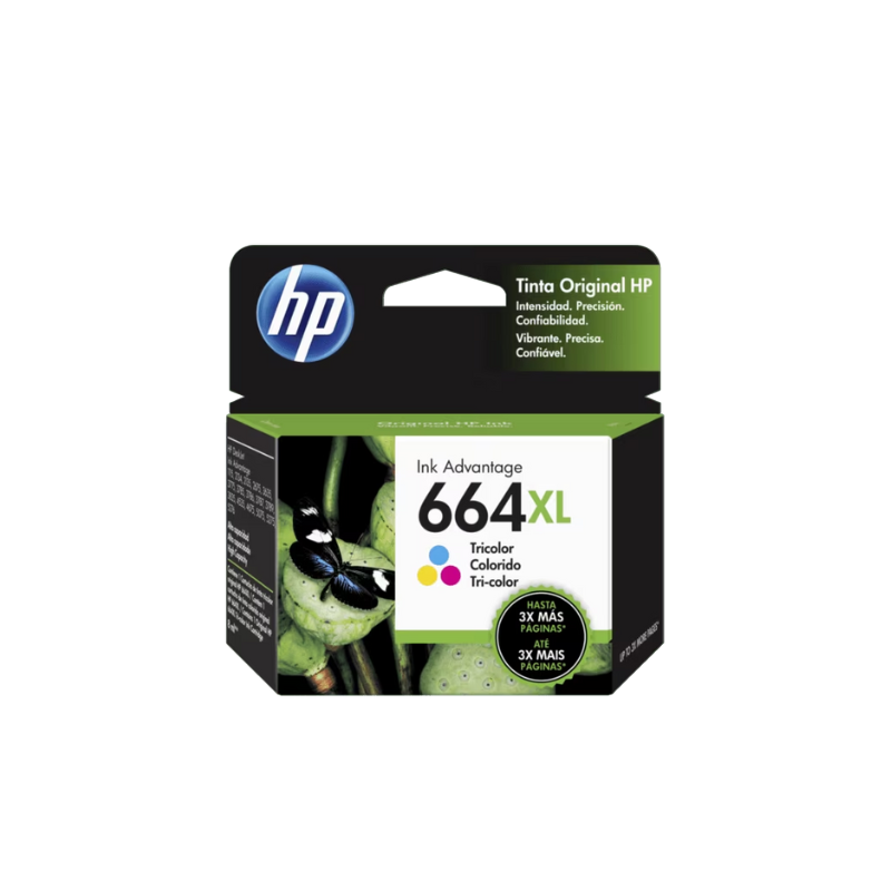 TINTA HP F6V30AL (664XL) COLOR 330 PGS