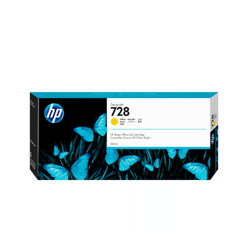 TINTA HP F9K15A (728A) 300ML YELLOW