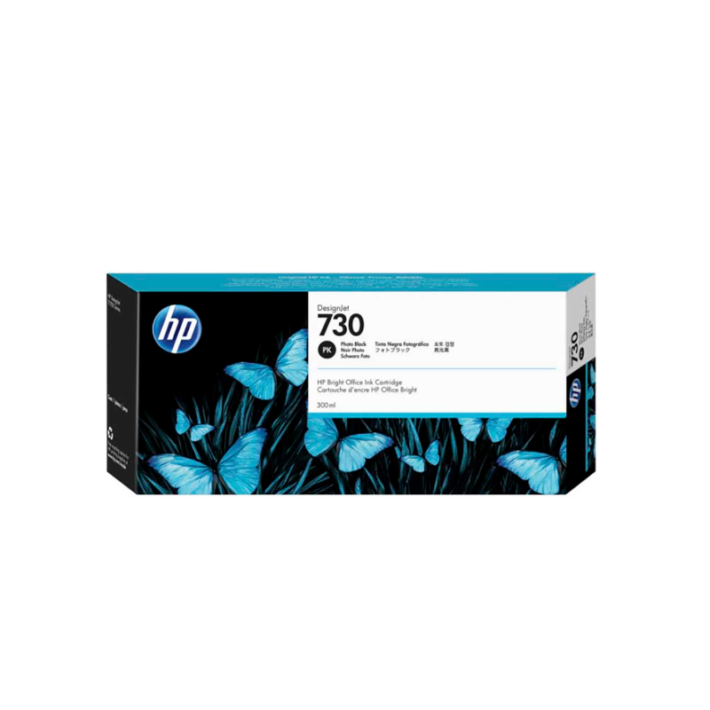 TINTA HP P2V73A (730) 300ML PHOTO BLACK