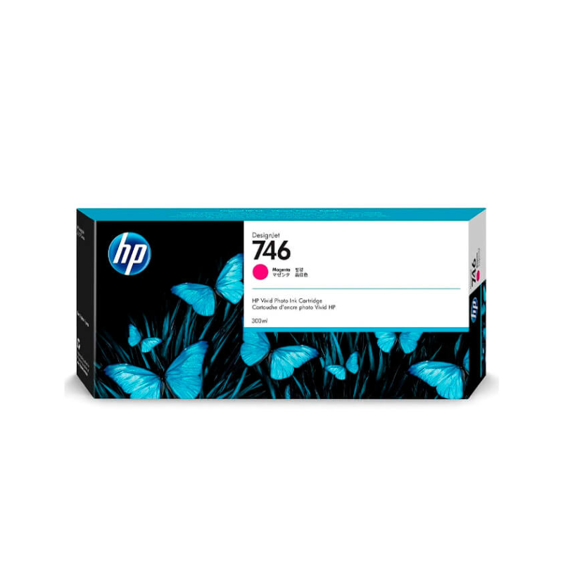 TINTA HP P2V78A (746) 300ML MAGENTA PARA Z6 Z9