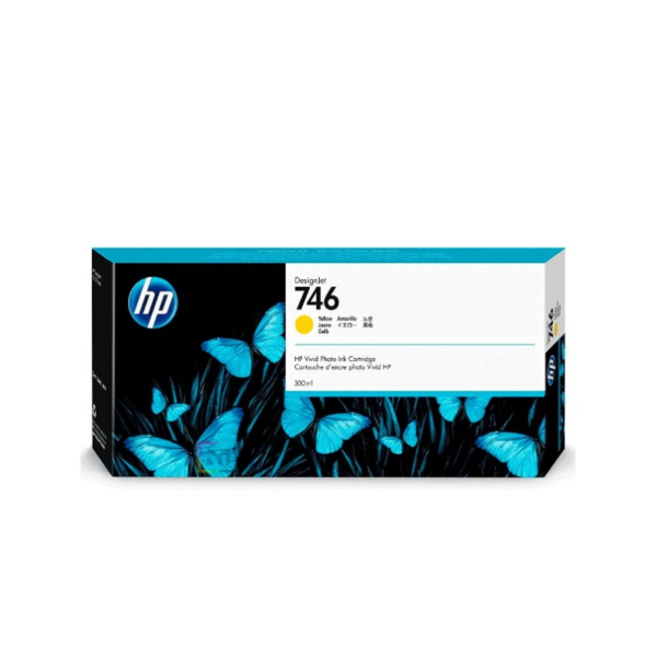 TINTA HP P2V79A (746) 300ML YELLOW PARA Z6 Z9