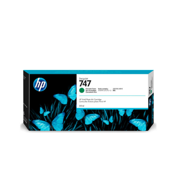 TINTA HP P2V84A (747) 300ML CHROMATIC GREEN PARA Z6 Z9