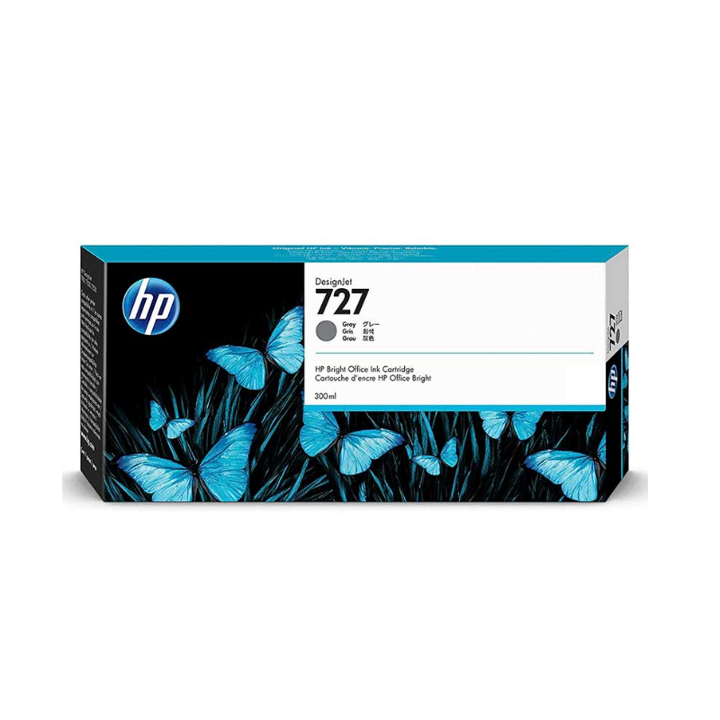 TINTA HP F9J80A (727) 300ML GRAY