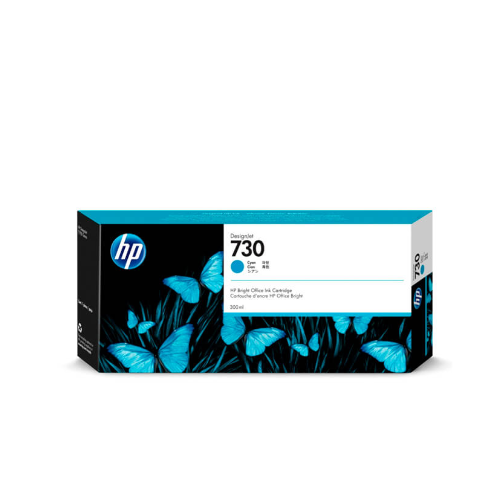 Tinta HP P2V68A (730) Cyan