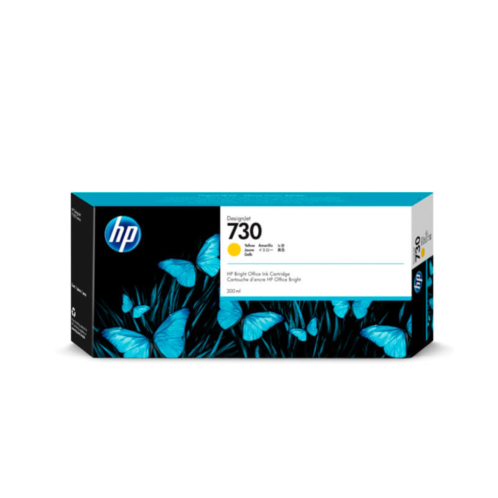 Tinta HP P2V70A (730) Yellow