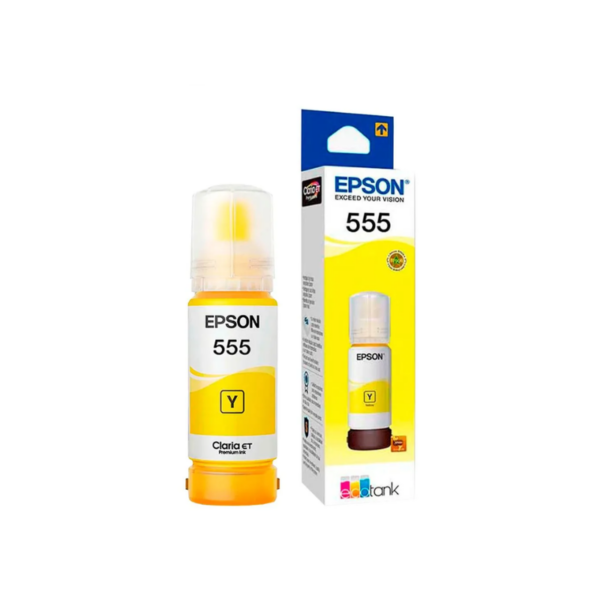 Tinta Epson T555420-AL Amarillo