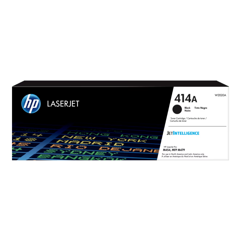 Tóner HP W2020A (414A) Negro