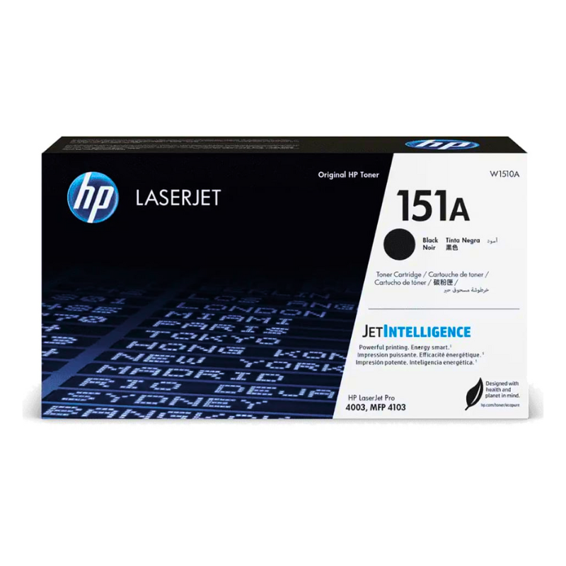 Tóner HP W1510A (151A) Negro