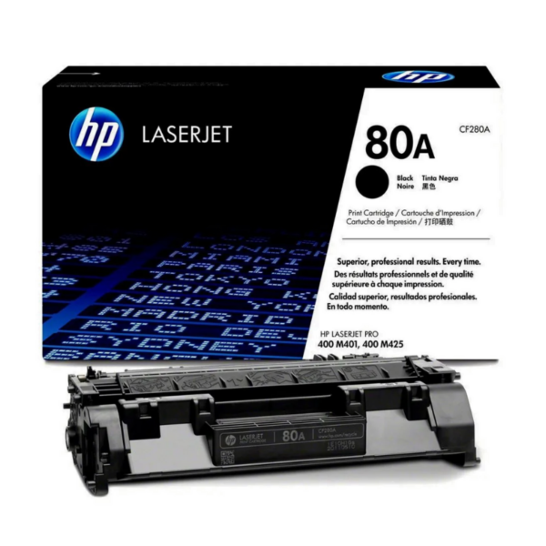 Tóner HP CF280A (80A) Negro