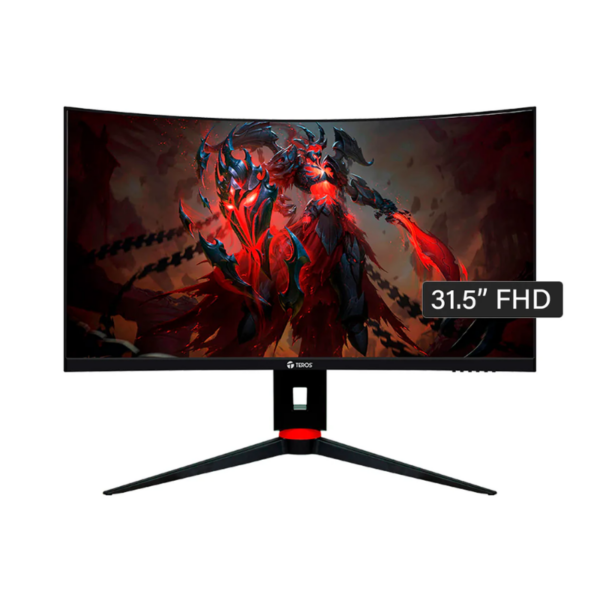 Monitor curvo gaming TEROS TE-3215G, 31.5 FHD VA, 165 Hz, 1 ms, HDMI, DP, PIVOT