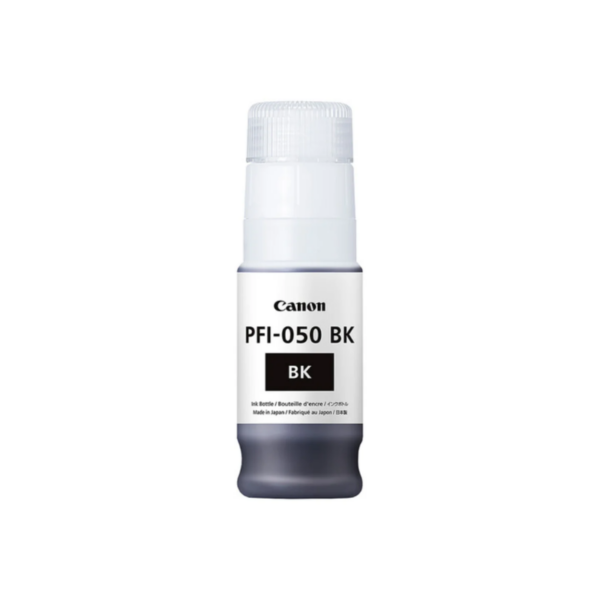 Tinta Canon PFI-050 BK Negro Pigmento