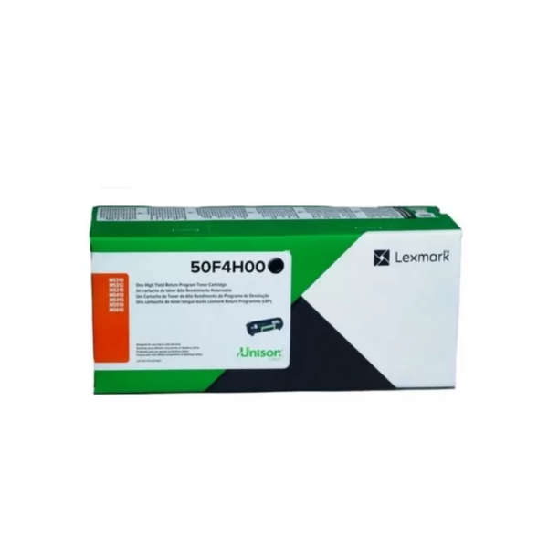 Toner Lexmark 50F4H00 Negro Original