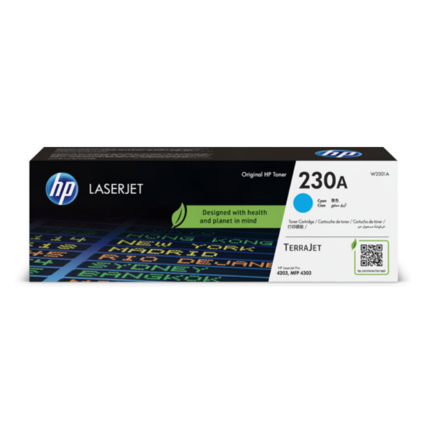 Toner HP 230A Cyan W2301A Original