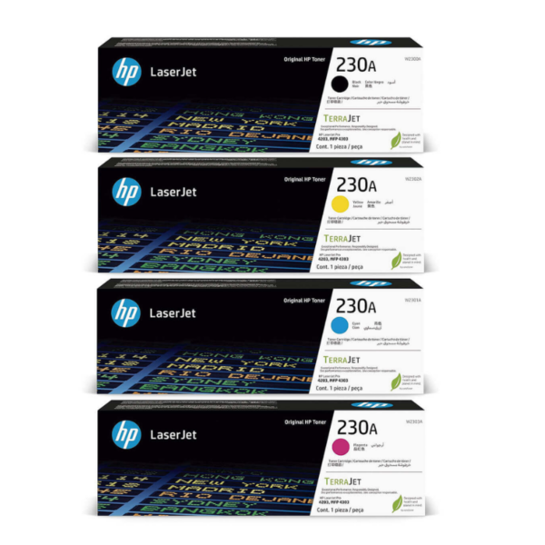 Kit de Toner HP 230A Laserjet (4 colores)