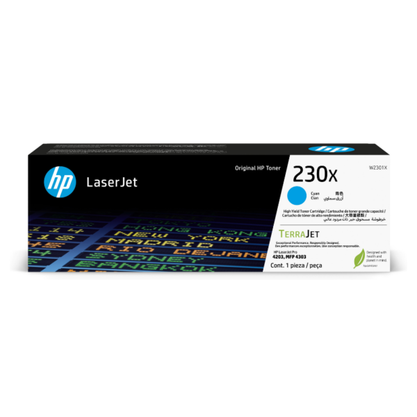 Toner HP 230X Cyan W2301X Original