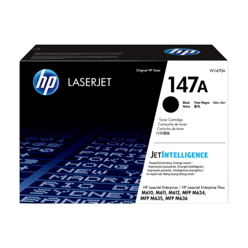 Tóner HP W1470A (147A) Black