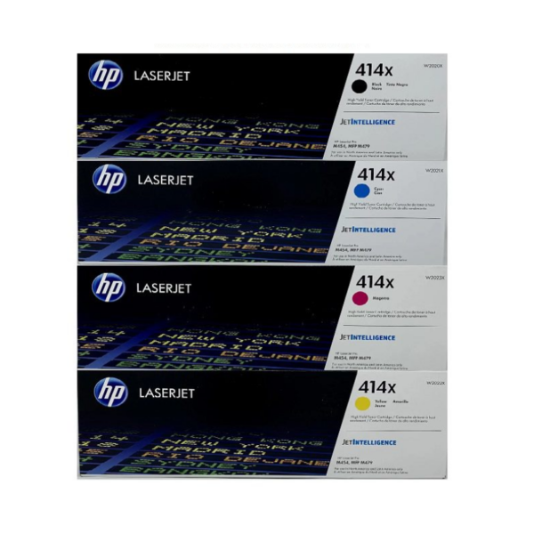 Kit de toner HP 414X (4 colores)